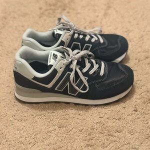 New Balance Black and White Sneakers